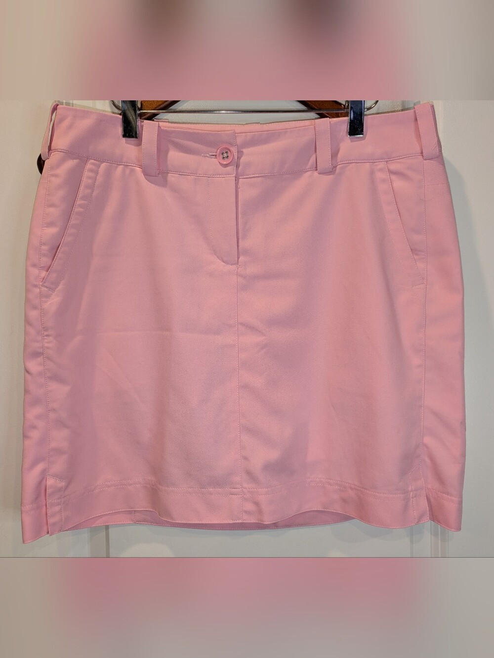 Nike Golf Dri-FIT Tour Performance Pink Skort Skirt Shorts Women's Size 8